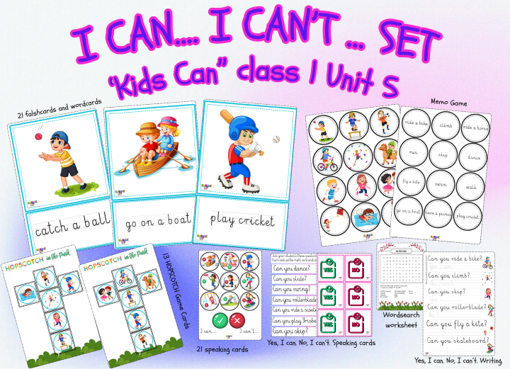 I CAN... I CAN'T... SET for YOUNG LEARNERS - Speak UP zdjęcie 1