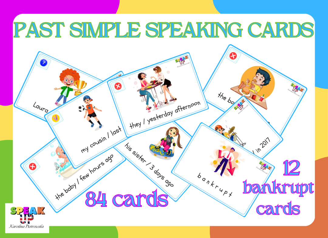 PAST SIMPLE SPEAKING CARDS - Speak UP zdjęcie 1