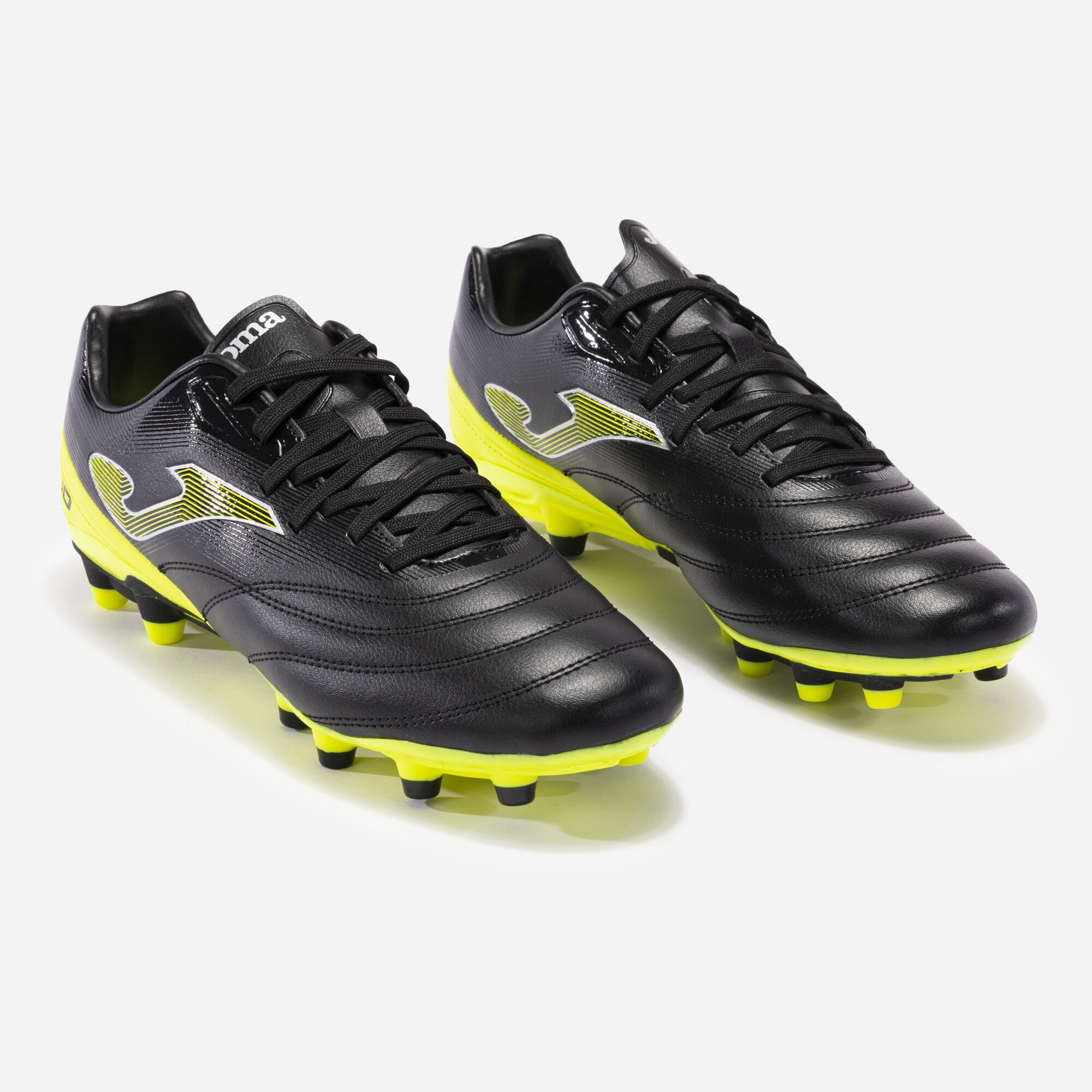 BUTY PIŁKARSKIE LANKI JOMA NUMERO-10 N10S2331FG BLACK-LEMON - JOMA zdjęcie 2