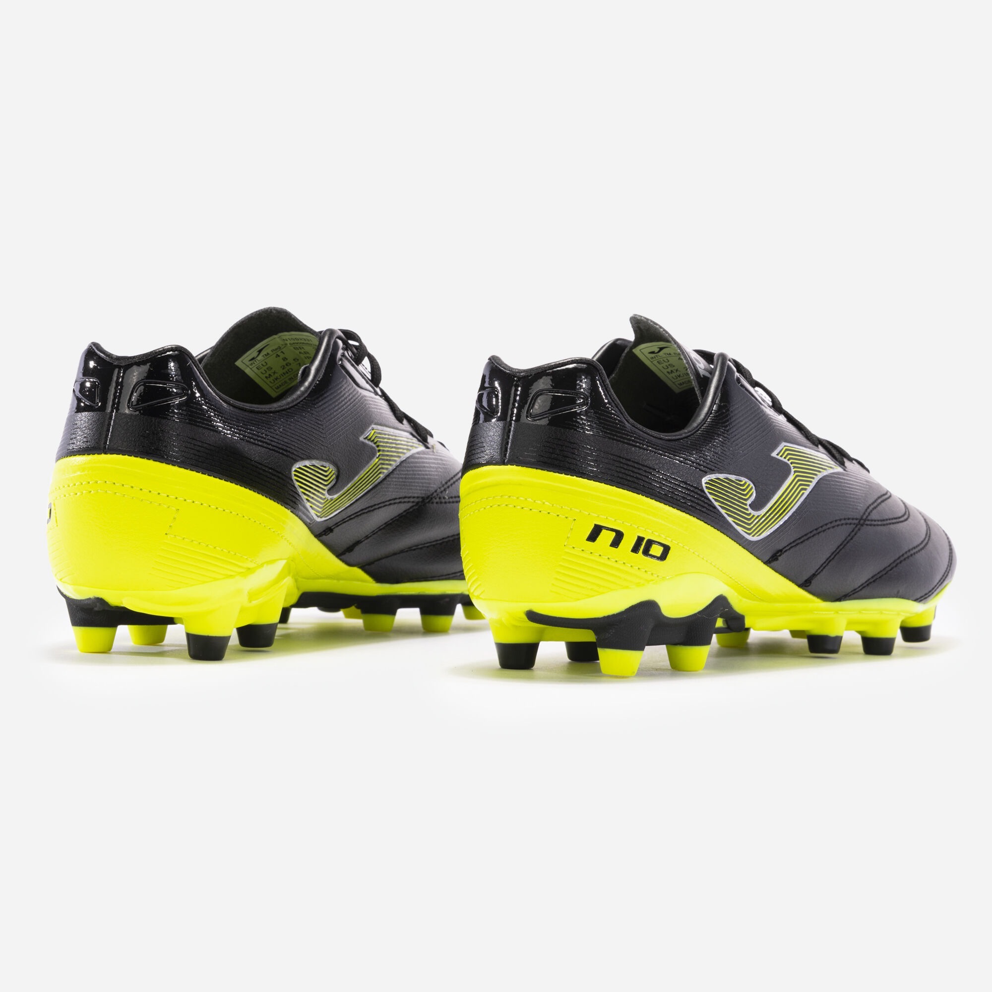 BUTY PIŁKARSKIE LANKI JOMA NUMERO-10 N10S2331FG BLACK-LEMON - JOMA zdjęcie 4