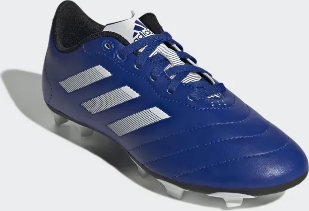 BUTY PIŁKARSKIE ADIDAS GOLETTO VIII FG GW6162 NIEBIESKIE - ADIDAS zdjęcie 4