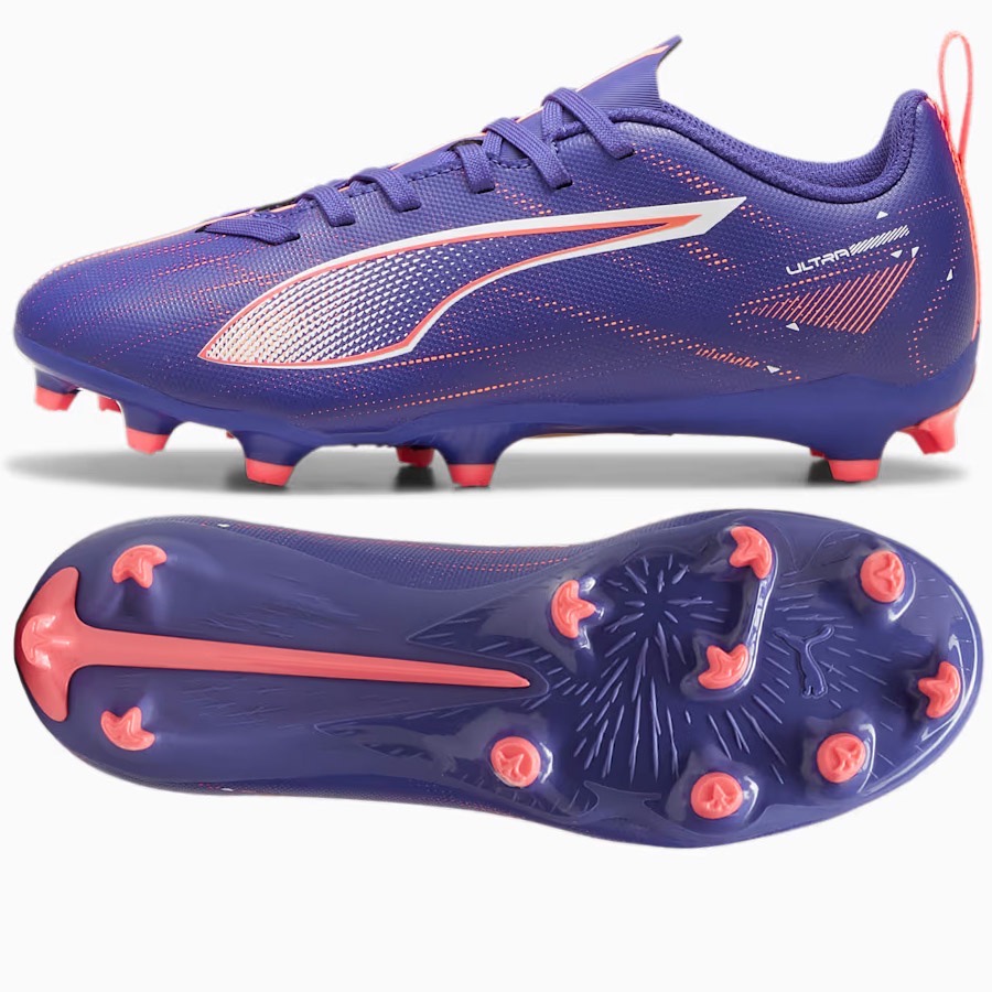 Buty Piłkarskie Puma Ultra 5 Play Junior FG/AG 107695-01 - PUMA zdjęcie 4