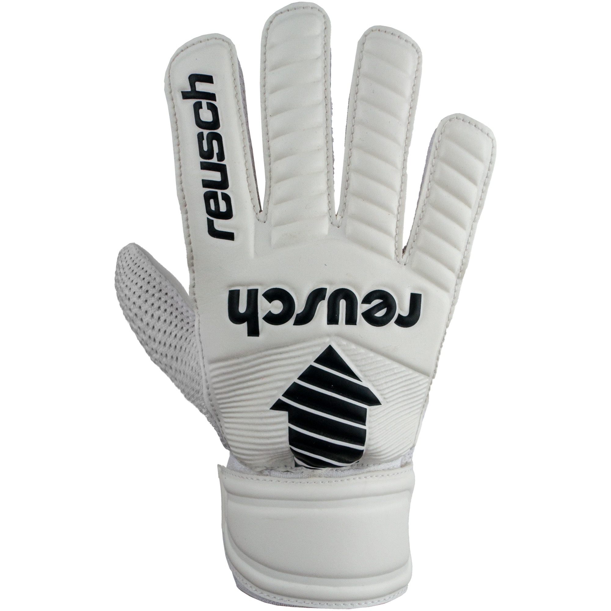 RĘKAWICE BRAMKARSKIE REUSCH LEGACY ARROW SOLID JUNIOR BIAŁE 53/72/504/1100 - REUSCH zdjęcie 2