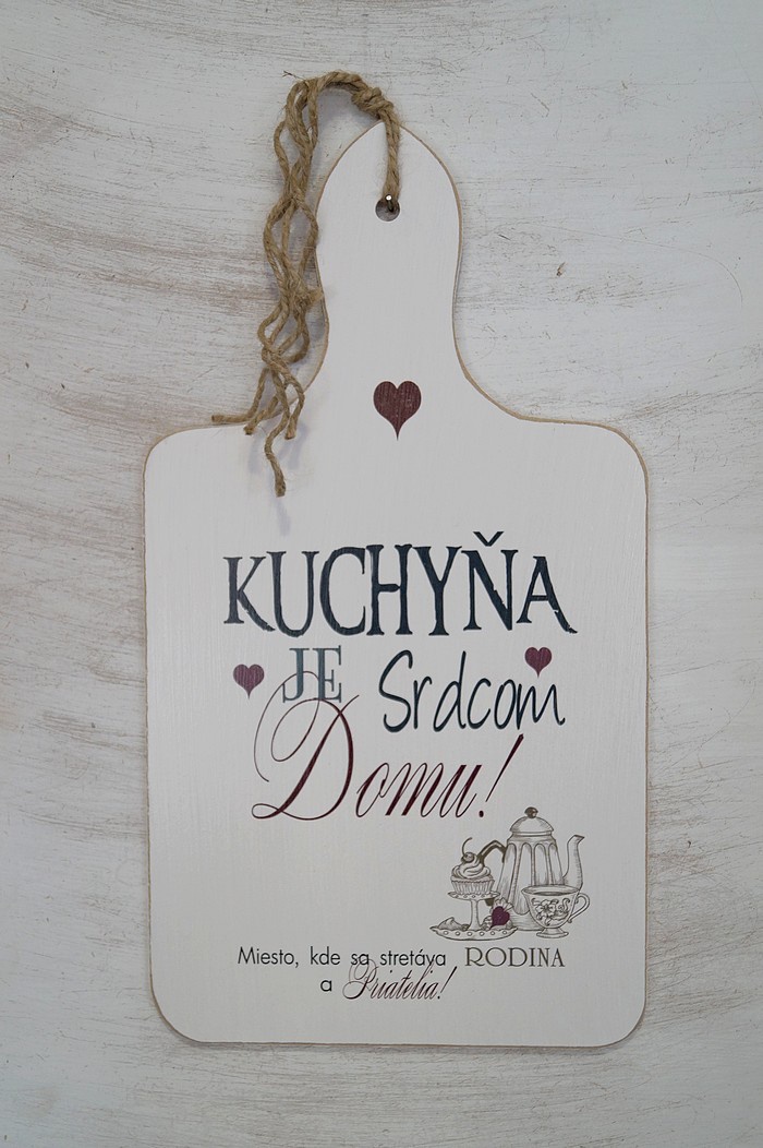 Deska 01 - Kuchyna je srdcom domu... - D/01/50SK zdjęcie 1