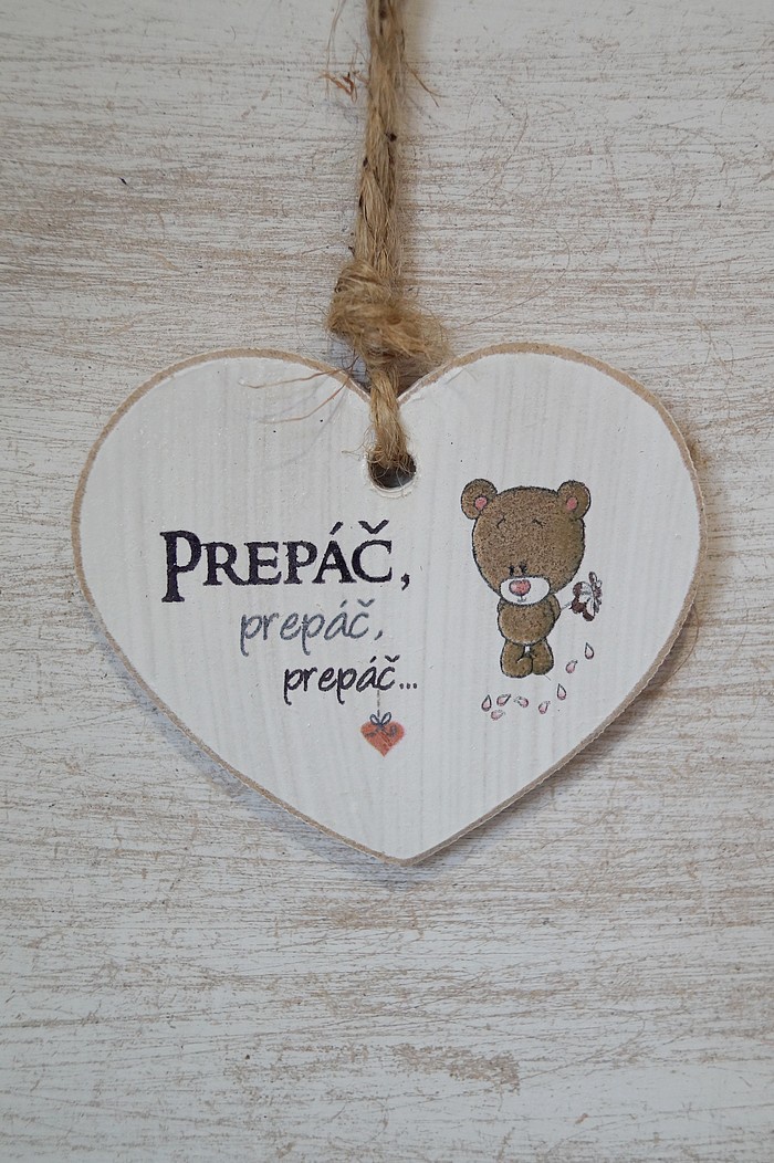 Zawieszka Serce 01 - Prepac prepac prepac... - S/01/90SK zdjęcie 1