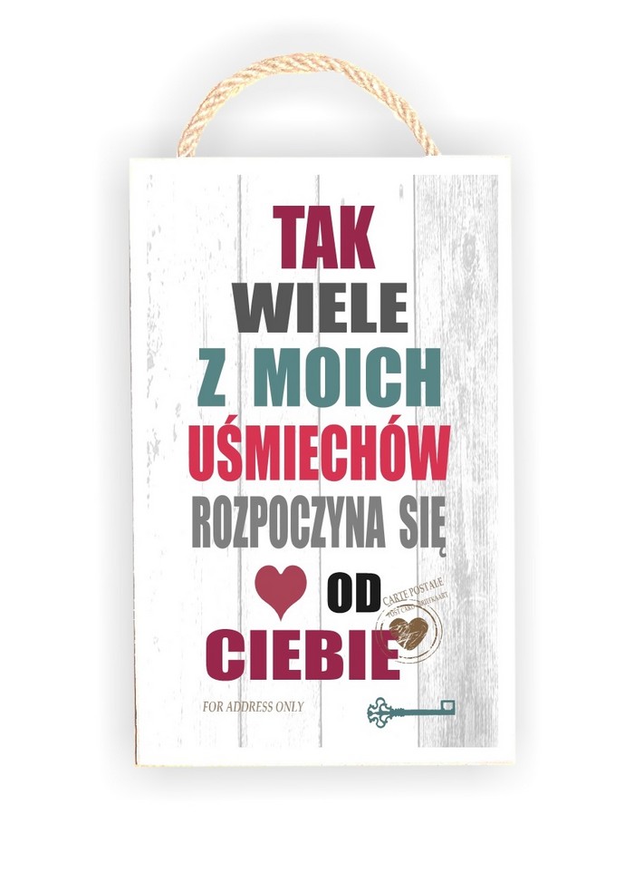 Tabliczka 06 - Tak wiele z moich... - TC/06/535 zdjęcie 1