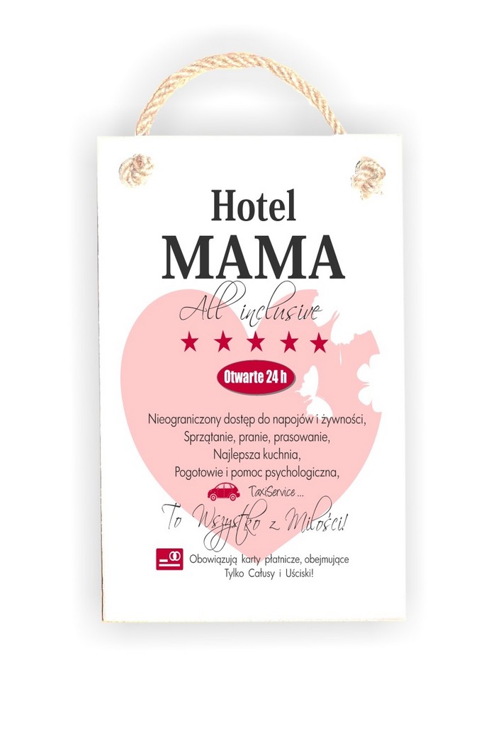 Tabliczka 06 - Hotel mama... - TC/06/573 zdjęcie 1