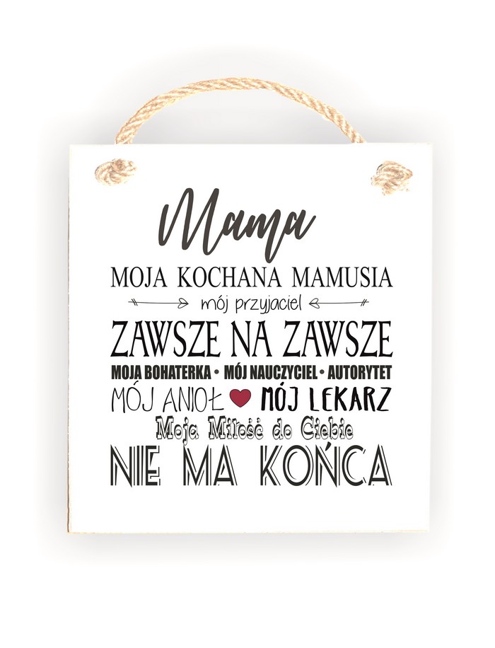 Tabliczka 05 -  Mama moja kochana Mamusia... - TC/05/1126 zdjęcie 1