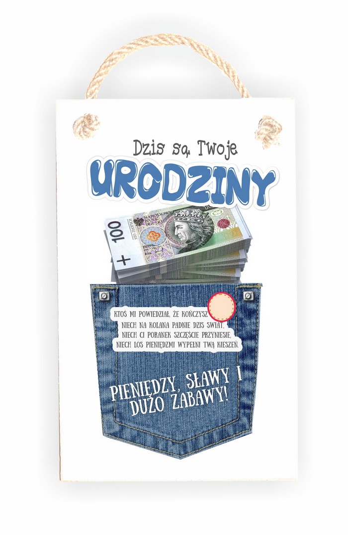 Tabliczka 06 - Dziś są Twoje urodziny... - TC/06/1088 zdjęcie 1