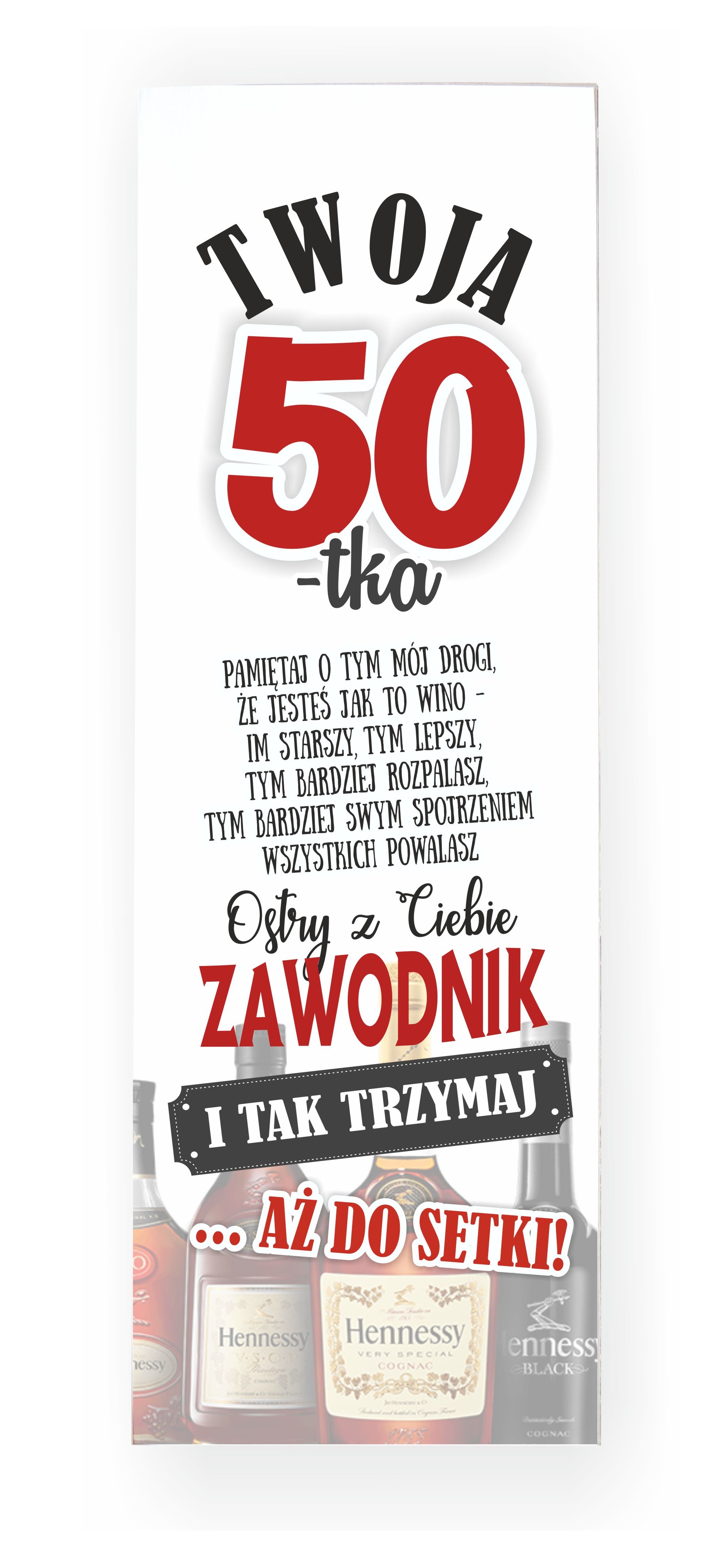 Tabliczka 07 - Twoja 50-tka - TC/07/1455 zdjęcie 1