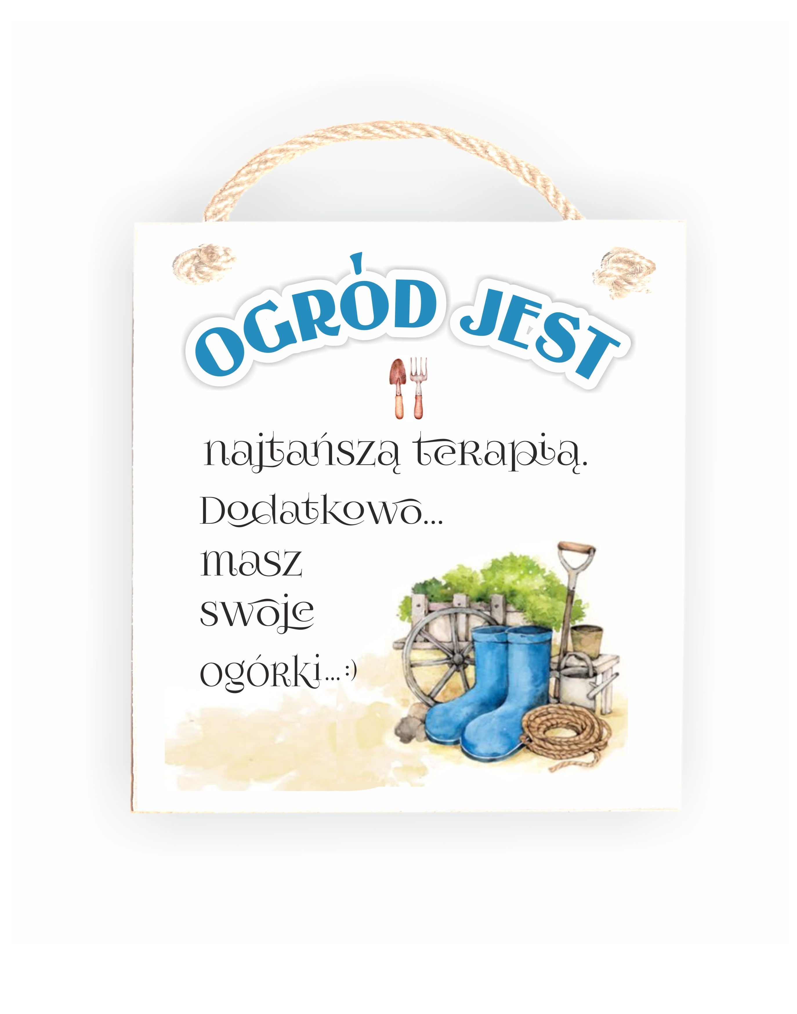 Tabliczka 05 - Ogród jest - TC/05/1458 zdjęcie 1