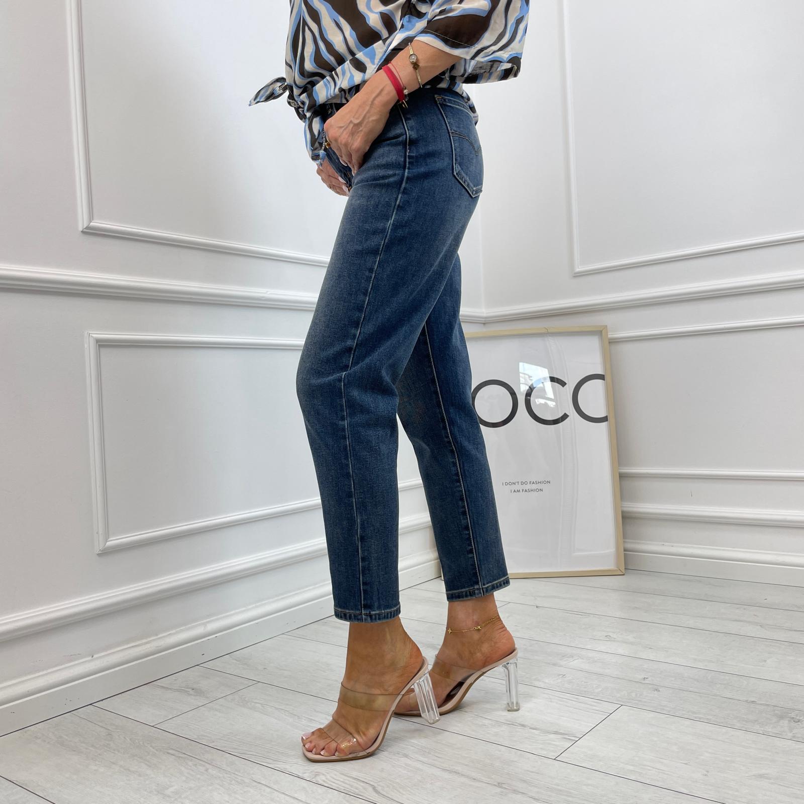 Spodnie Jeans AD'ORO Granatowe