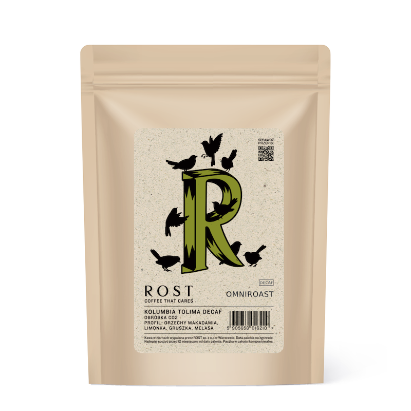 Kawa ROST Kolumbia Tolima Decaf 250g zdjęcie 1