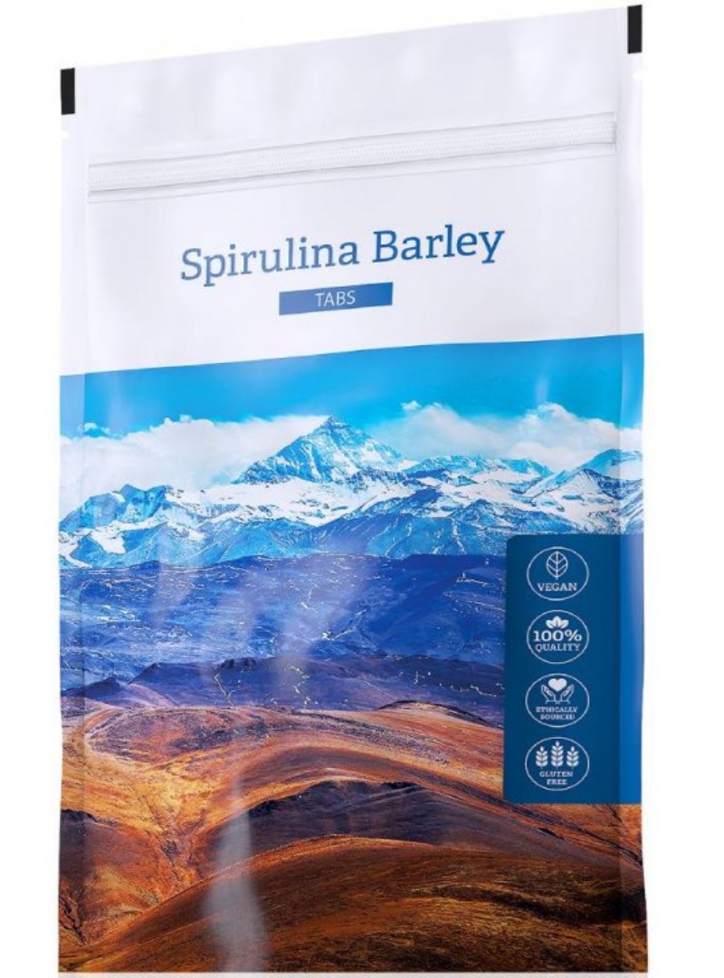 Energy, Spirulina Barley 200 tabletek zdjęcie 1