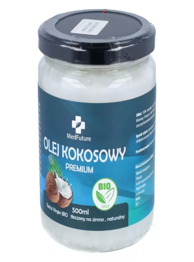 MedFuture, olej kokosowy 500 g. zdjęcie 1