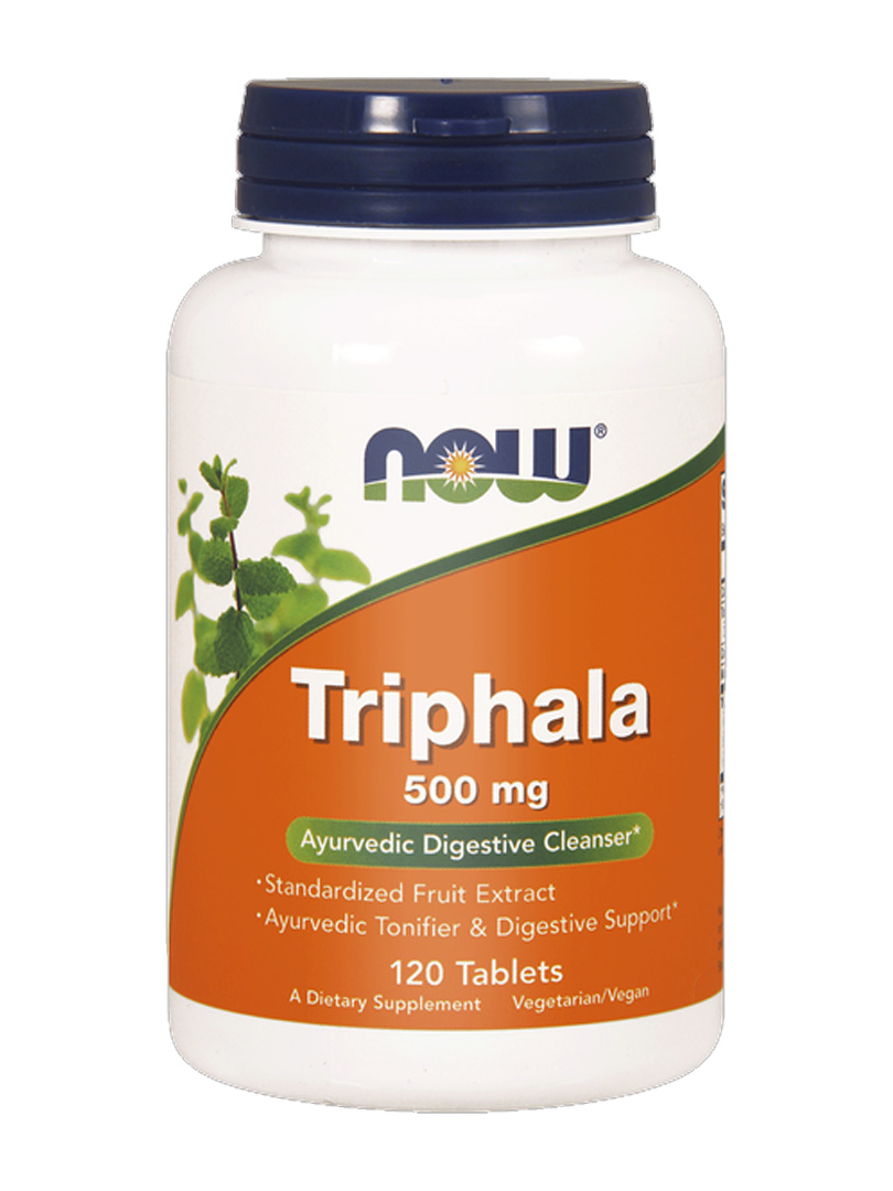 Now Foods Triphala 500 mg - 120 tabletek zdjęcie 1