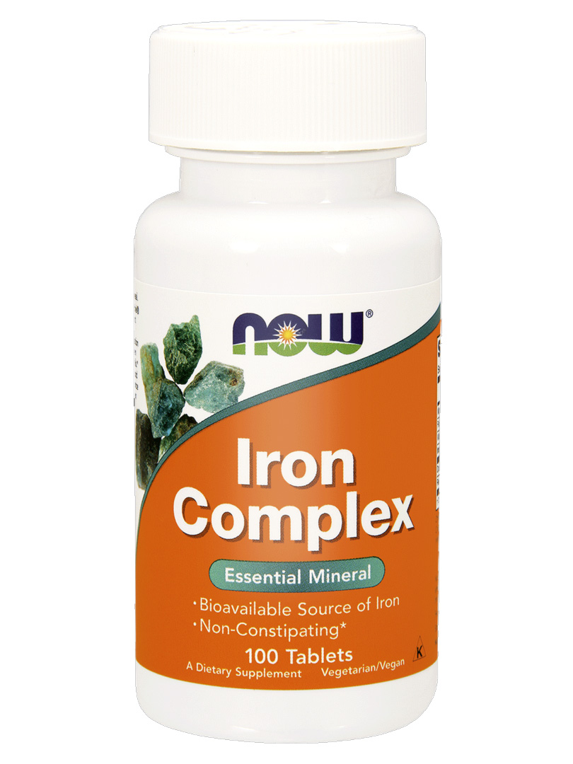 Now Foods Iron Complex - 100 tabletek zdjęcie 1