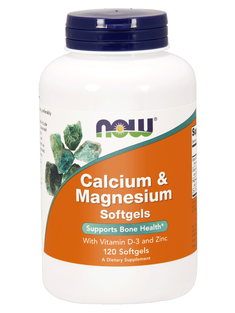 Now Foods Calcium & Magnesium - 120 kapsułek zdjęcie 1