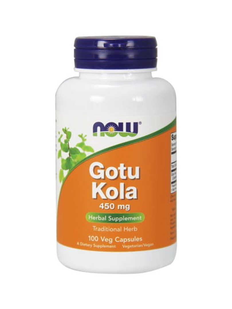 Now Foods Gotu Kola 450 mg - 100 kapsułek zdjęcie 1