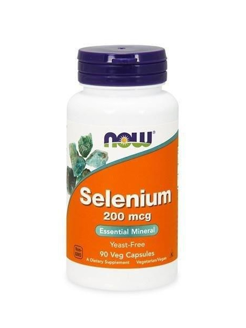 Now Foods Selen (Selenium) 200 mcg - 90 kapsułek zdjęcie 1