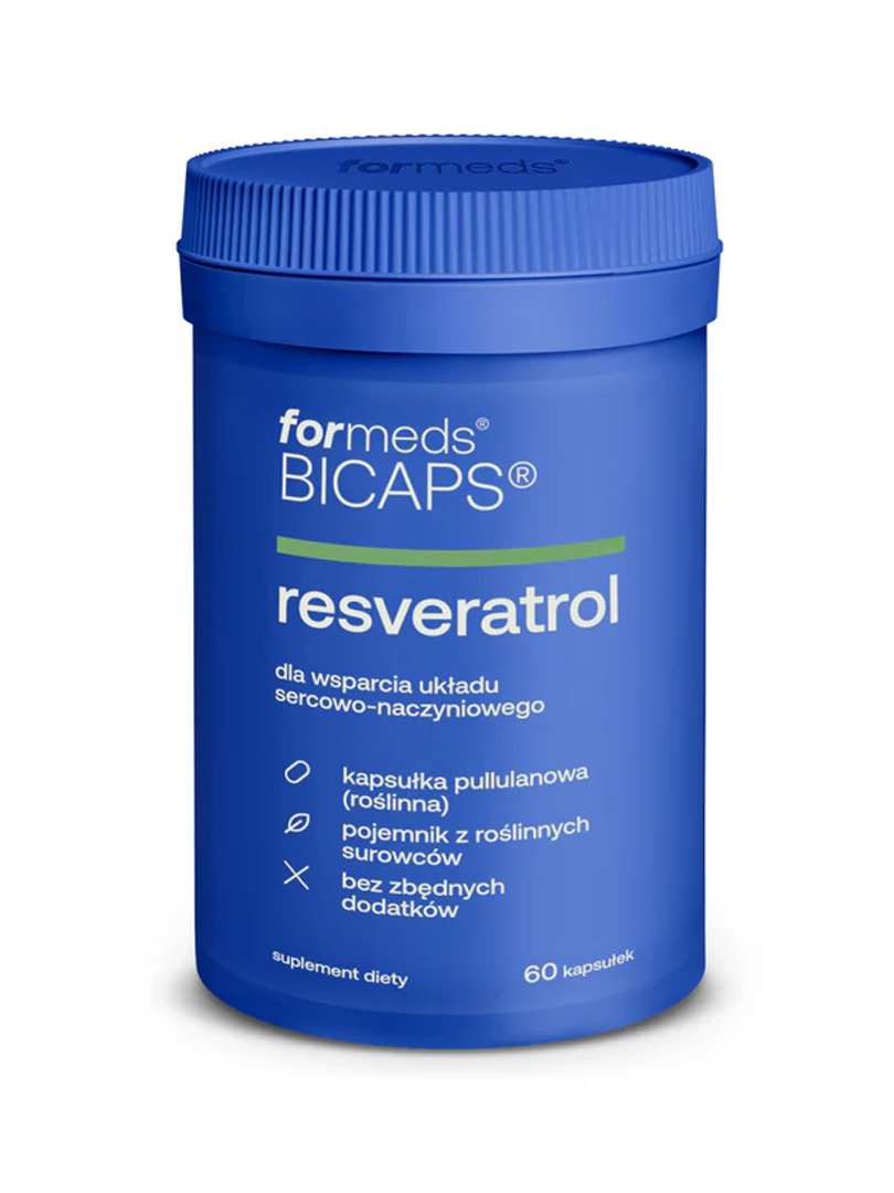 Formeds, Bicaps Resveratrol 60 kapsułek zdjęcie 1