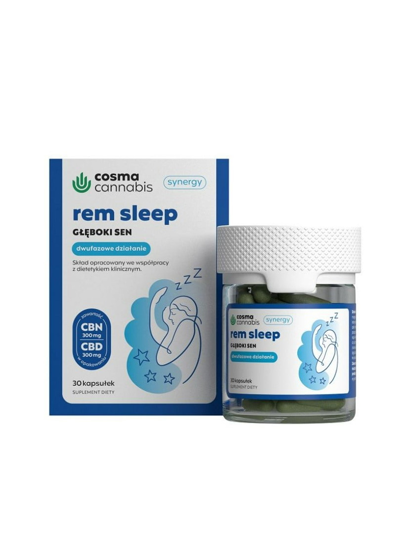 Cosmo Canabis, Rem sleep 30 kapsułek zdjęcie 1