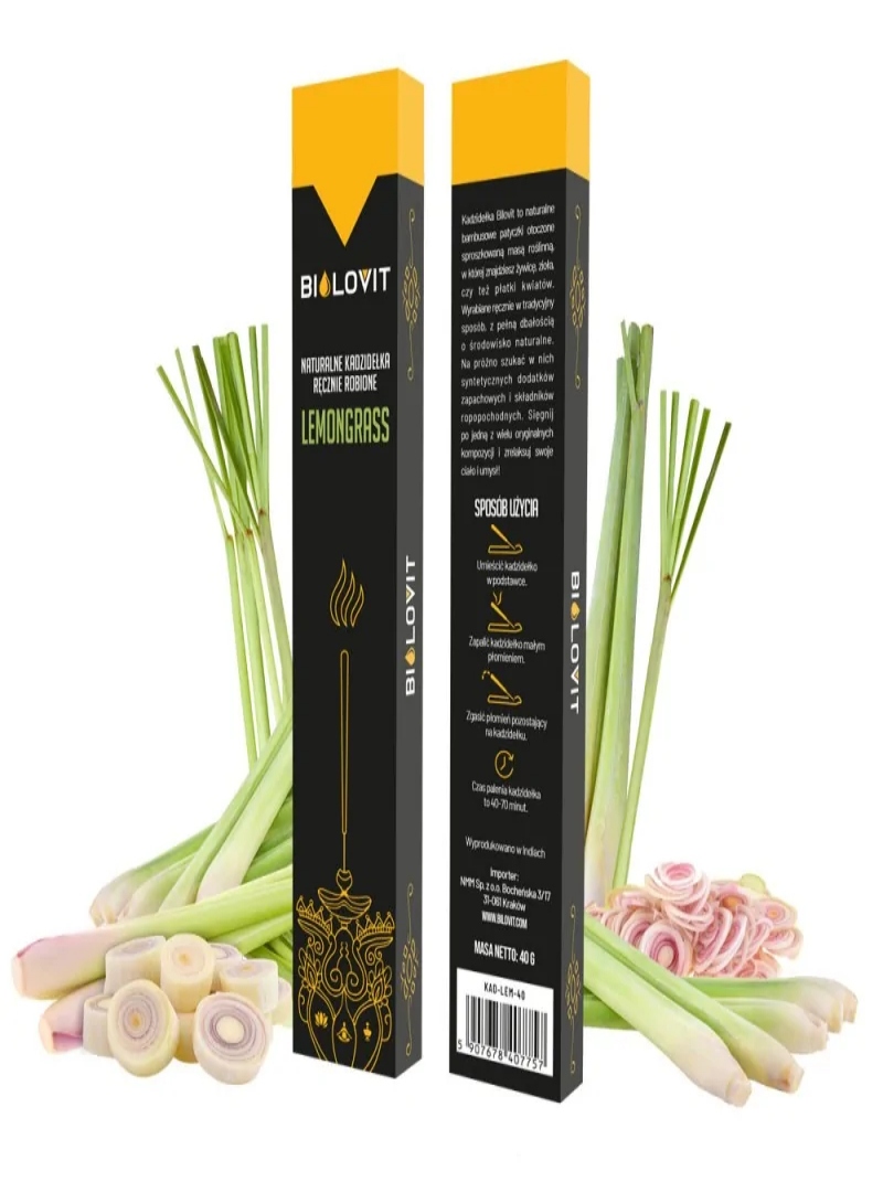 Bilovit - Kadzidełka LEMONGRASS, 40 g. zdjęcie 1