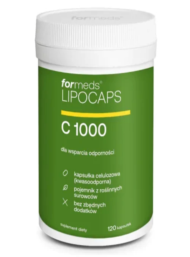 Formeds, Lipocaps C 1000 120 kapsułek zdjęcie 1