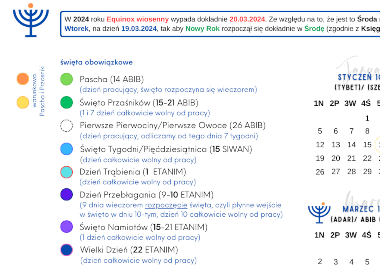 Kalendarz Biblijny 2024/2025 zdjęcie 3