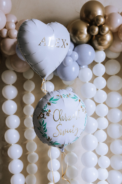 Balon foliowy ''Chrzest Święty'', 35cm zdjęcie 3