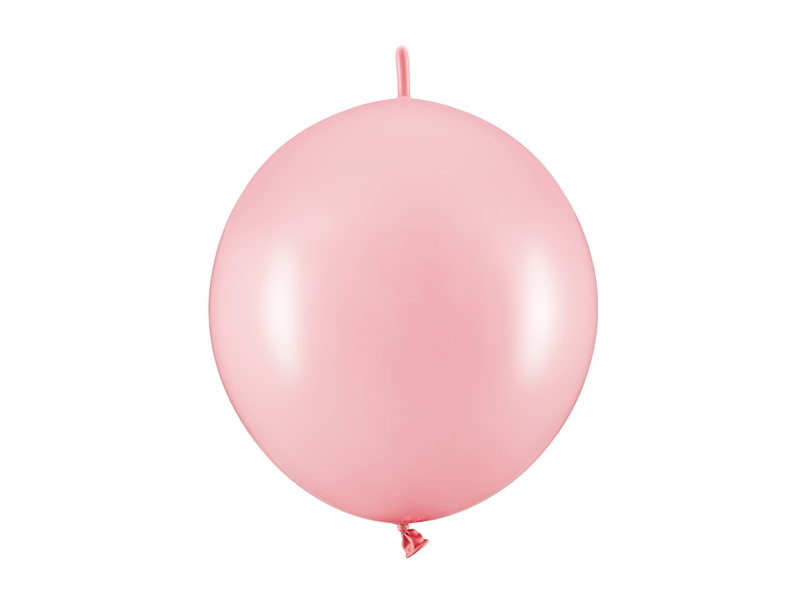 Balony z łącznikiem, 28cm, Pastel Baby Pink, 20 szt. zdjęcie 1