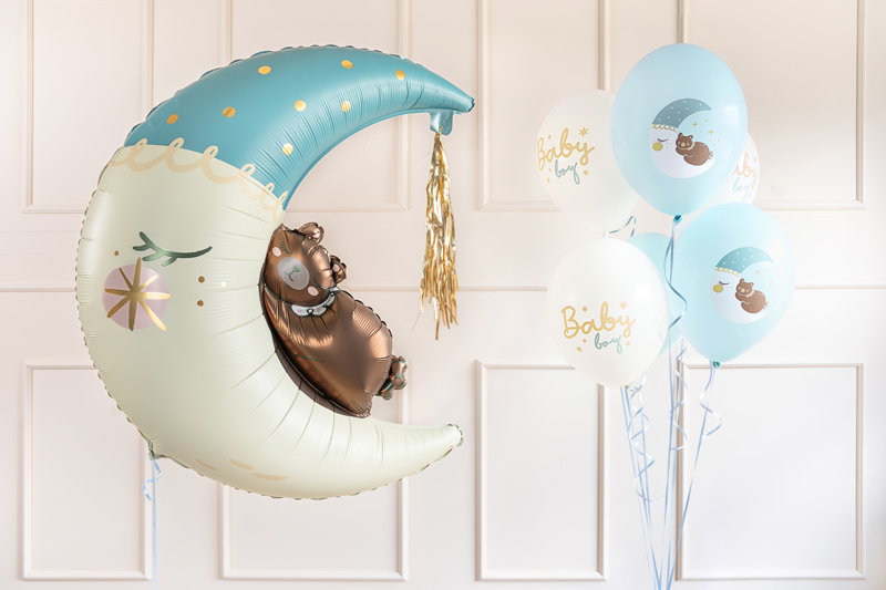 Balony 30 cm, Baby boy, 6 szt. zdjęcie 2