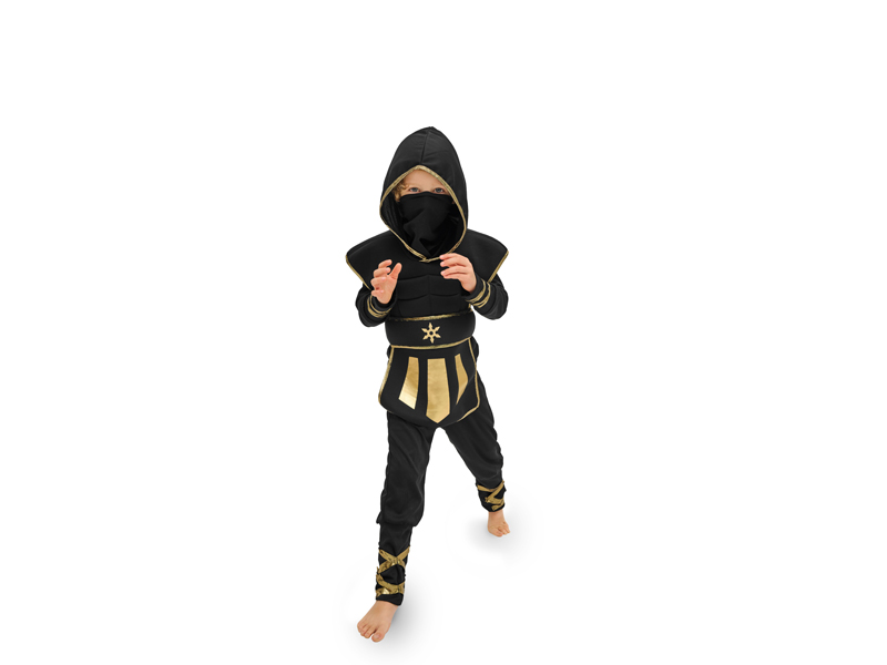 Strój dziecięcy Ninja, r. 96-116 cm zdjęcie 1