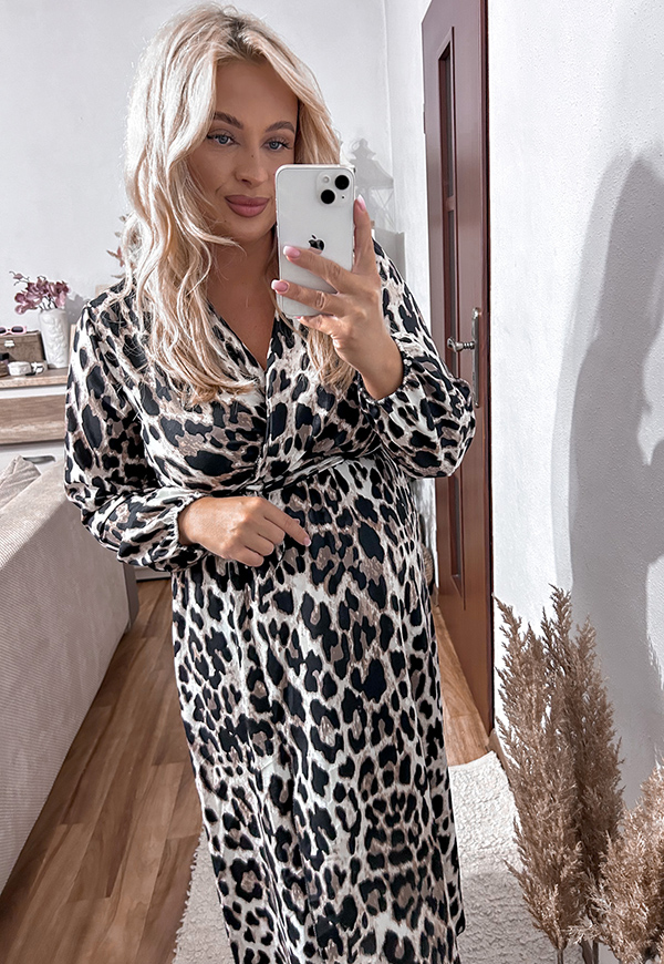 ŠATY CARMEN PLUS SIZE PANTHER 09 - włoski obrázek 3