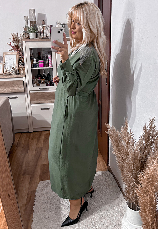 ŠATY JASMINA II PLUS SIZE GREEN 01 obrázek 1