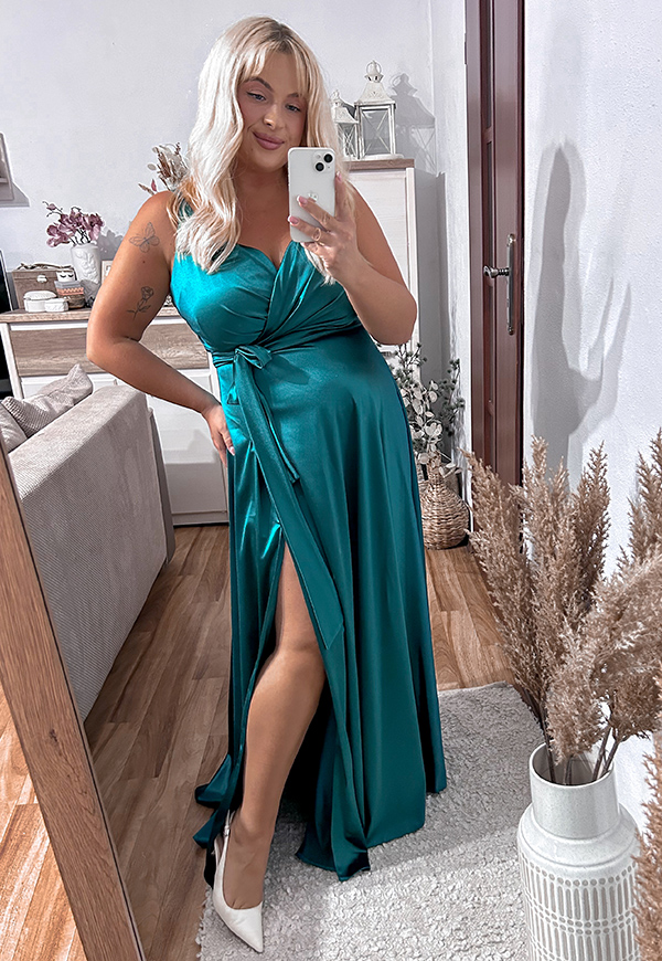 ŠATY MARIANNA MAXI PLUS SIZE GBREEN 01 - produkt polski obrázek 2