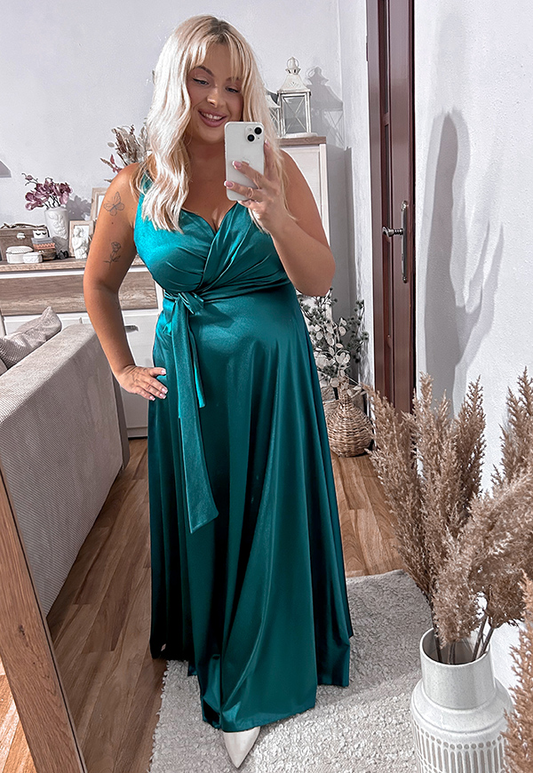 ŠATY MARIANNA MAXI PLUS SIZE GBREEN 01 - produkt polski obrázek 3