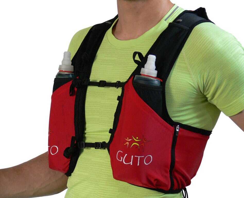 GUTO UltraFun  kamizelka biegowa - czerwona - GU zdjęcie 3