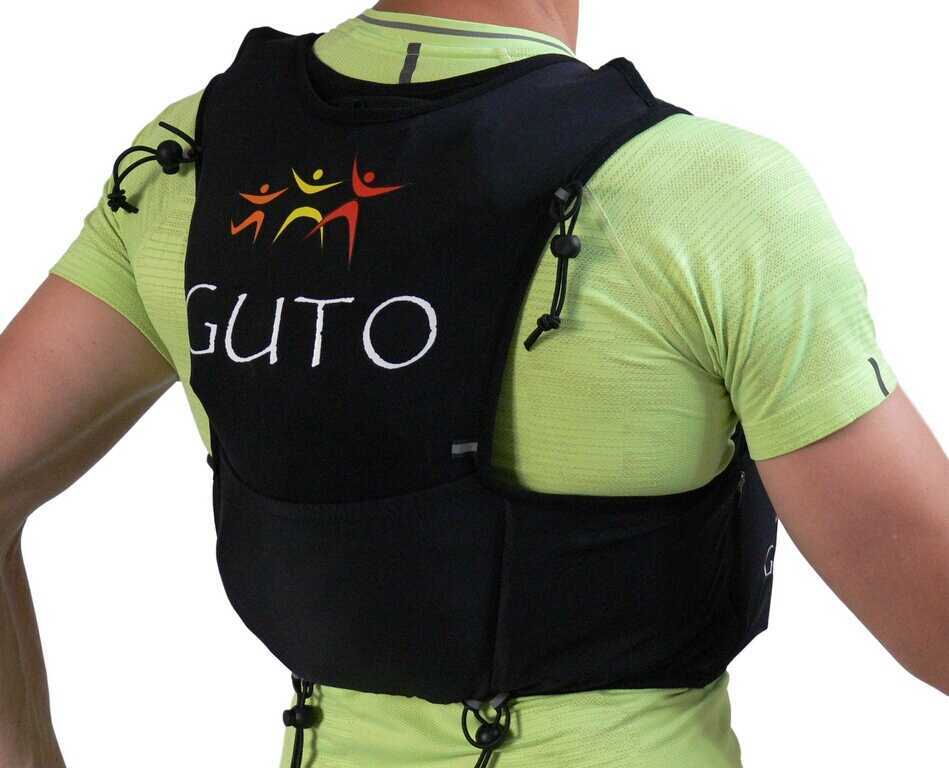 GUTO UltraFun  kamizelka biegowa - czarna - GU zdjęcie 2