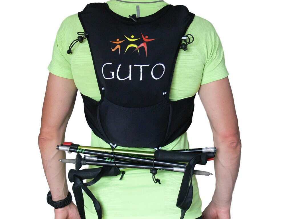 GUTO UltraFun  kamizelka biegowa - czarna - GU zdjęcie 3