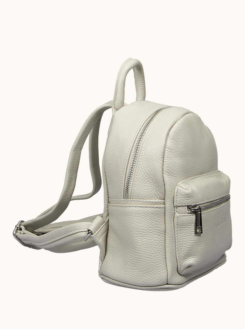 ALLORA backpack in natural leather 23 cm x 32 cm PREMIUM image 2