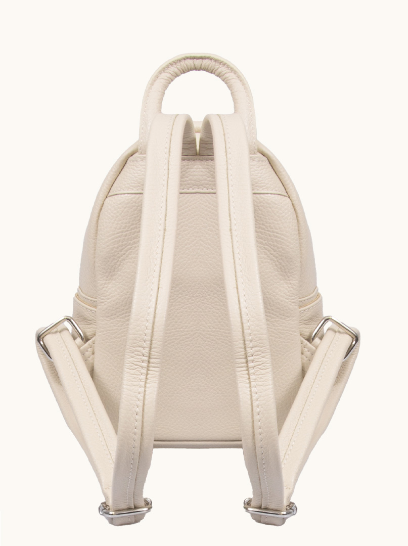 ALLORA backpack in natural leather 23 cm x 32 cm PREMIUM image 4