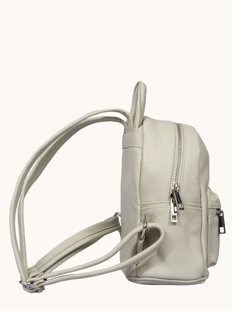ALLORA backpack in natural leather 23 cm x 32 cm PREMIUM image 3