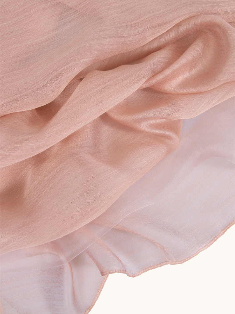 Pink evening shawl 80 cm x 190 cm - Allora image 4