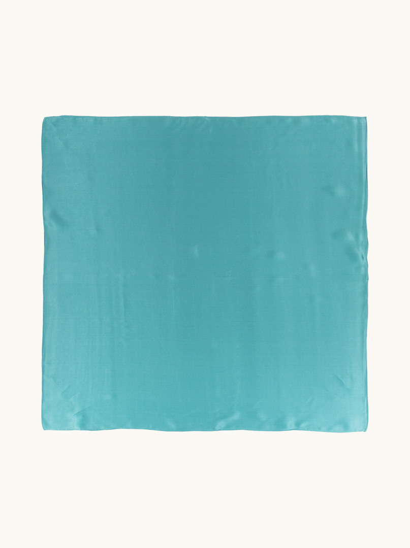 Seafoam silk scarf 70 cm x 70 cm image 2