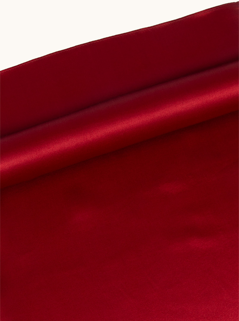 Maroon silk scarf 70 cm x 70 cm image 4