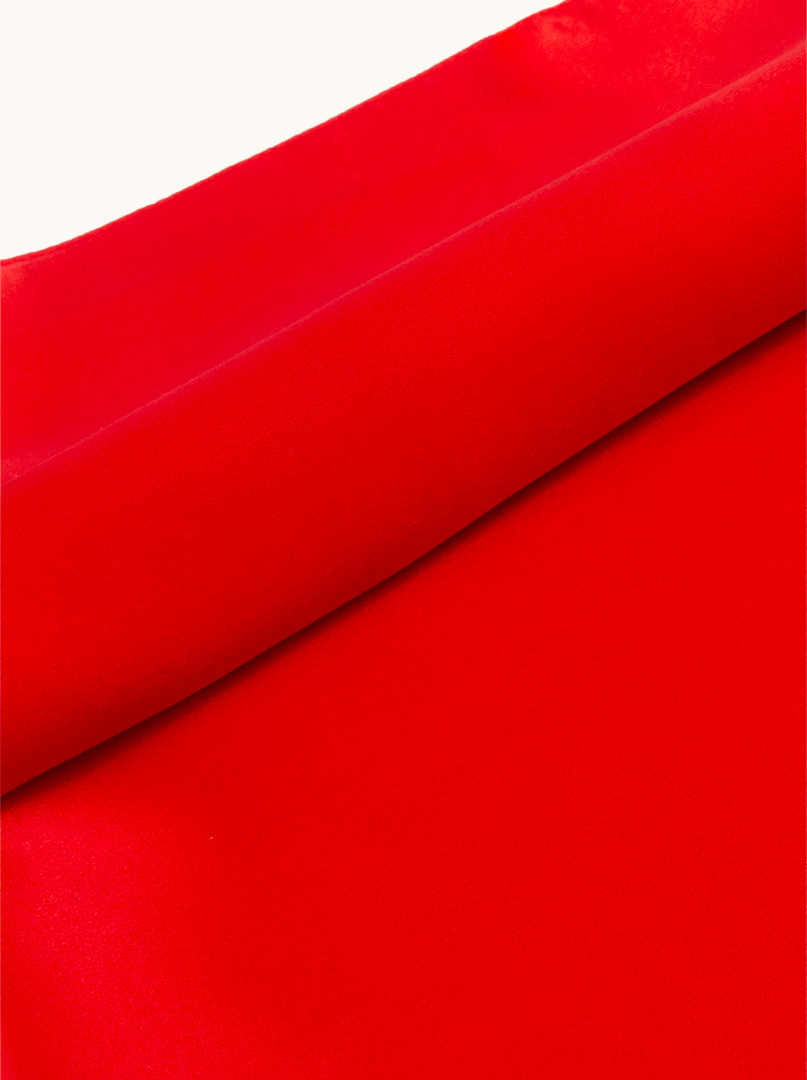 Mała jedwabna czerwona gawroszka 53x53 cm zdjęcie 4