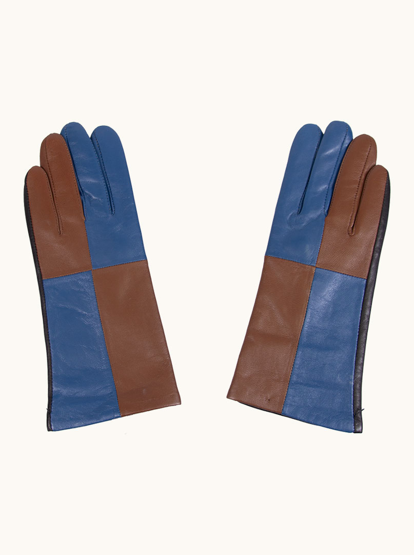 Skórzane rękawiczki w trzech kolorach zdjęcie 1