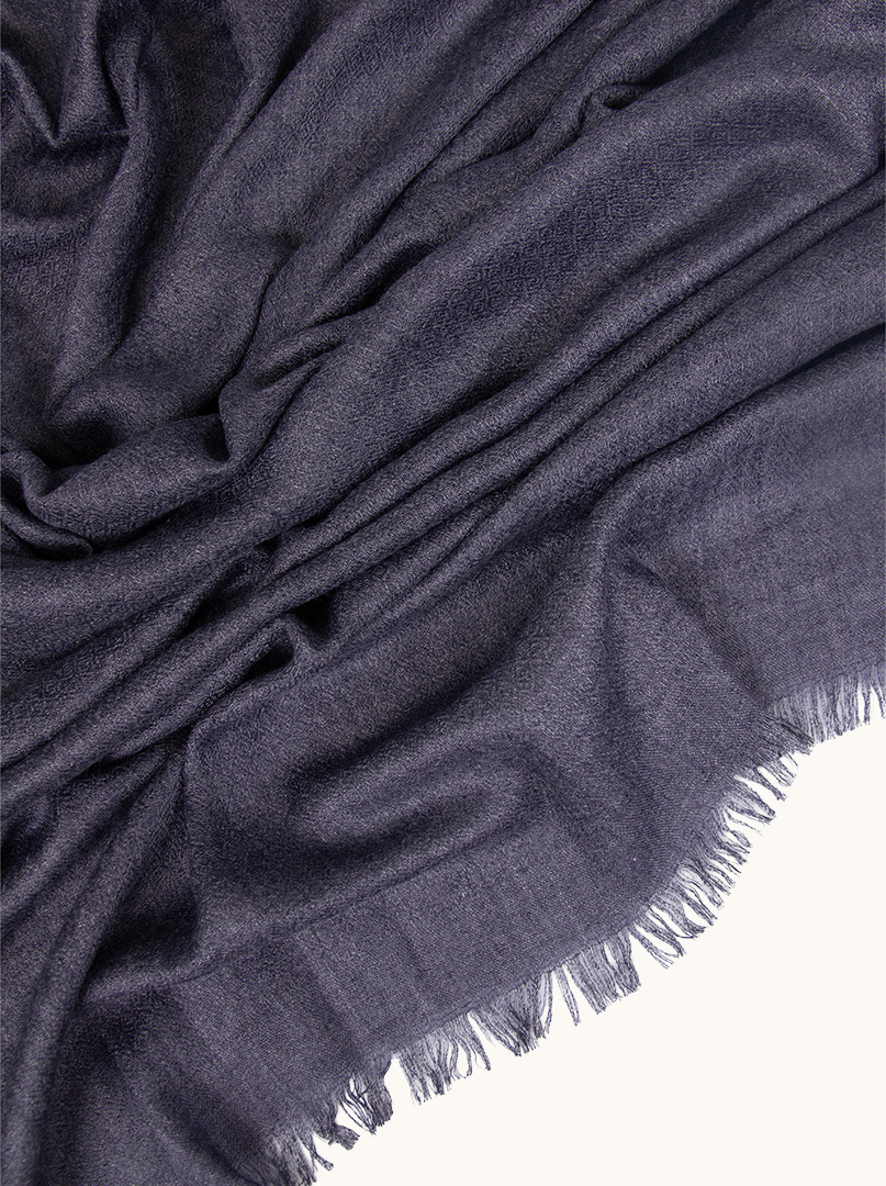 Light viscose scarf, dark gray, 80 cm x 180 cm image 3