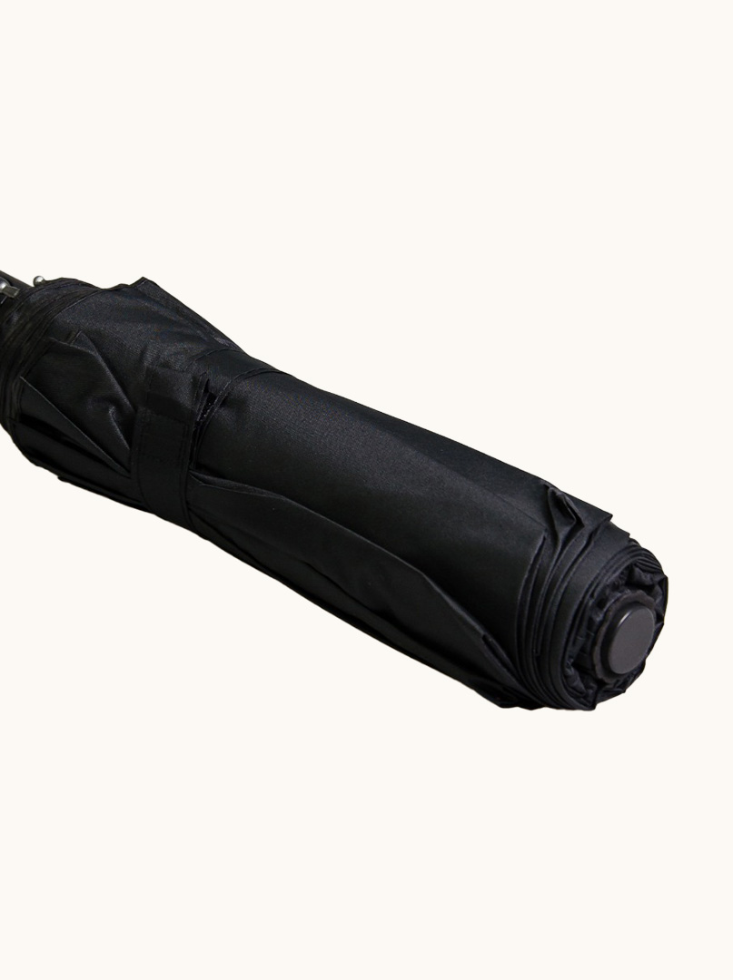Parasol automatyczny składany czarny - Allora zdjęcie 2